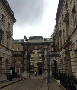 Gateway to the new wing