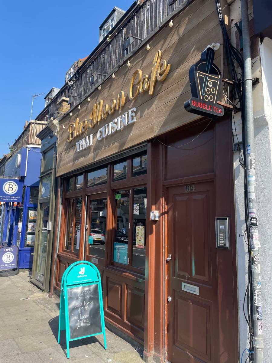 Resto 23 Blue Moon Thai Café,Tufnell Park A London Journal